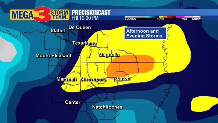 Friday Evening Forecast